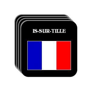  France   IS SUR TILLE Set of 4 Mini Mousepad Coasters 