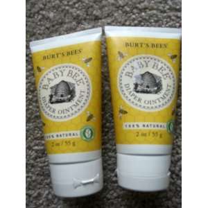  2 Tubes of Burts Bees Baby Bee Diaper Ointment, 2 Ounce 