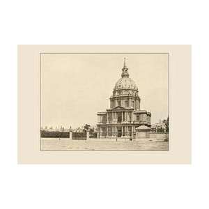  The Hotel des Invalides 12x18 Giclee on canvas