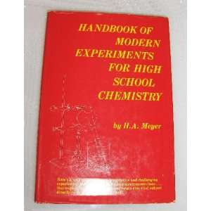  Handbook of modern experiments for high school chemistry 
