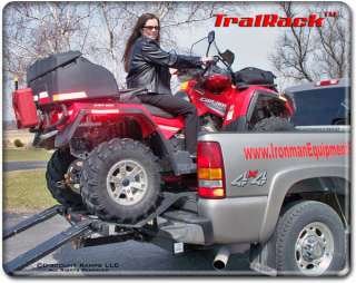 NEW IRONMAN ATV RACK LAWN MOWER HITCH MOUNTED CARRIER (TRP 2000 