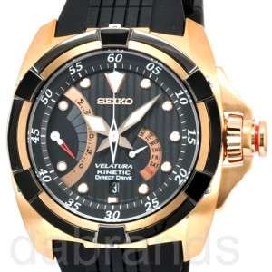 YOU ARE BIDDING FOR A BRAND NEW SEIKO ELITE KINETIC DIRECT DRIVE POWER 