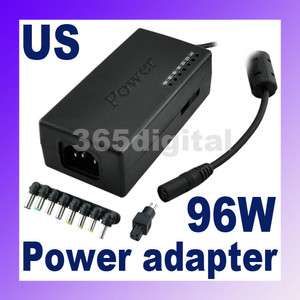 Laptop Universal 96W AC Power adapter with Dell Plug  