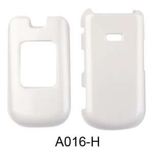  SHINY HARD COVER CASE FOR SAMSUNG FACTOR M260 WHITE Cell 