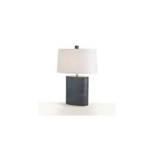 Kyle Grey Embossed Croc Leather Lamp by Arteriors Home 