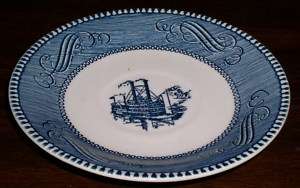 Royal China Currier & Ives THE OLD GRIST MILL Saucer  