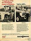 1967 David Brown 990 & 880 Farm Tractor Ad