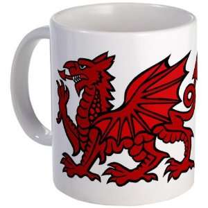  Red Welsh Dragon Cool Mug by 