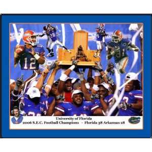  Florida Gators 2006 SEC Champions Framed Poster Sports 