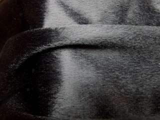 5PC Faux Fur Zebra Animal Comforter Set BLACK KING  