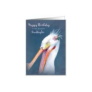  Granddaughter Happy Birthday Pelican Card Toys & Games