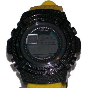  G Diamond Digital Shock Resistant Black Watch with Extra 