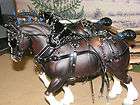 HAND CRAFTED PARADE HARNESS FOR BREYER OR PETER STONE HORSES