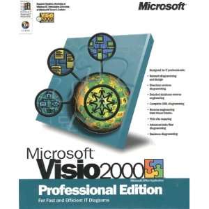  Visio Professional 2000 1 User License Pack Books
