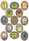 Tribes of Israel  Art Medal by Salvador Dali   12 Set