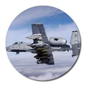 A10 Thunderbolt Round Mousepad Mouse Pad Great Gift Idea