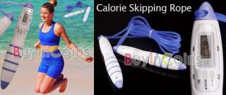 Digital LCD Jumping Skipping Rope Calorie Count Counter  