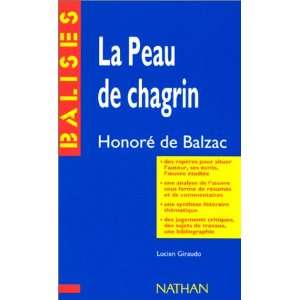   Balzac La Peau De Chagrin (French Edition) (9782091807225) Books