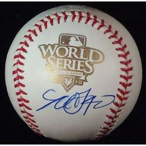  Madison Bumgarner Autographed Baseball   * * World Series 