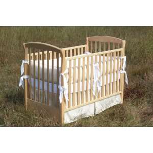  organic crib bedding   white on white by cotton monkey 