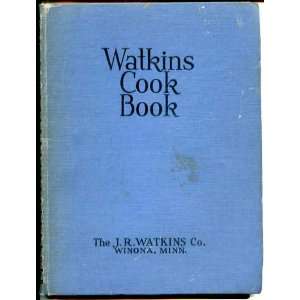  Watkins Cook Book J R Watkins Co Books