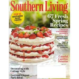  Southern Living Magazine April 2012 (Vol. 47 No.4) M 