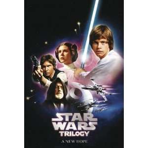  Star Wars Episode IV   A New Hope   DVD Movie Poster 