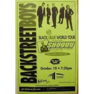 Backstreet Boys Shaggy Denver 2001 Gig Poster 