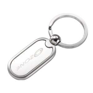   Chain   Two Tone Key Ring   Free Personal Engraving