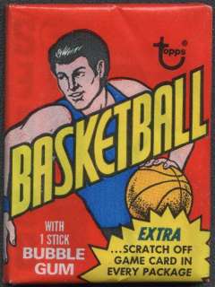 1974/75 Topps Basketball Wax Pack  
