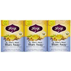 Yogi Tea St. JohnS Wort Blues Away, Herbal Supplement, Tea Bags, 16 