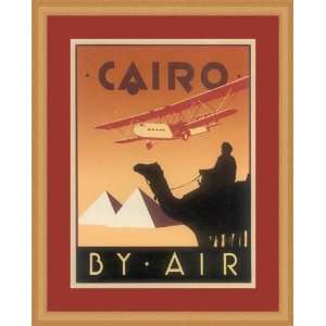  Cairo by Air by Brian James   Framed Artwork