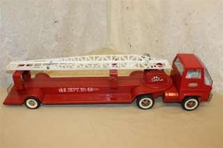 Vintage Tonka Fire Dept. No 49 Fire Truck  