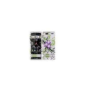  Motorola Droid RAZR MAXX Green Lily Cell Phone Snap on 