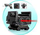 MINI Compact Red Dot Sight LASER With Detachable Picatinny Rail f 