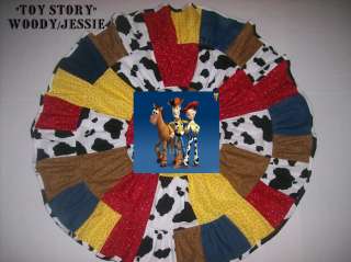 Custom Boutique Disney Toy Story Patchwork Twirl Skirt 12 mos up to 12 