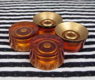 Les Paul/SG/Dot 335 Speed Vintage Gold Control Knobs New Fit Gibson 