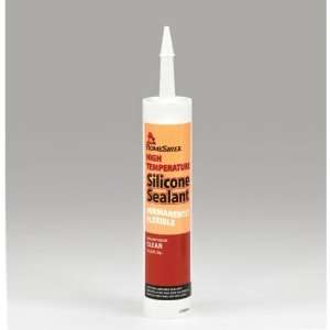 Chimney 81525 HomeSaver High Temperature Silicone Sealant Clear  10.3 