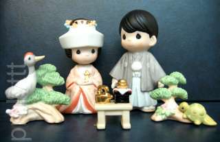 Precious Moments Extremely Rare Japanese Exclusive 5 PC Set  