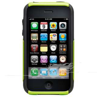 OTTERBOX COMMUTER CASE FOR APPLE iPHONE 3GS 3G GREEN  