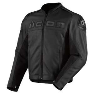  Icon Accelerant Perforated Jacket   Medium/Black 