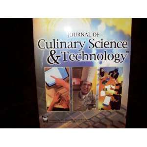  Journal Of Culinary Science & Technology (Volume 4 Number 