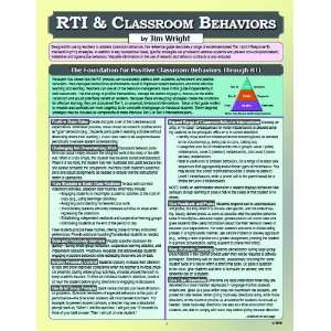  Response To Intervention & Classroom Behaviors 
