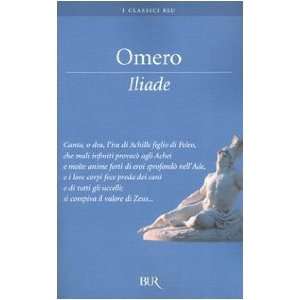  Iliade (I Classici Blu) (9788817005234) Books