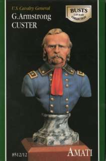 Amati 110 US Cavalry General G.A.Custer Bust, #8512/12  