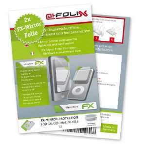  2 x atFoliX FX Mirror Stylish screen protector for GM 