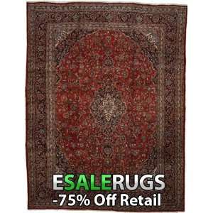  9 8 x 12 7 Mashad Hand Knotted Persian rug
