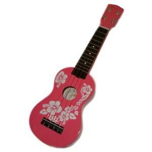   White Flower Ukulele Hawaiian Hawaii Pink 30111 Musical Instruments