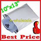   WHITE POLY MAILERS SHIPPING ENVELOPES BAGS 10 x 13 FLAT MAILING BAGS