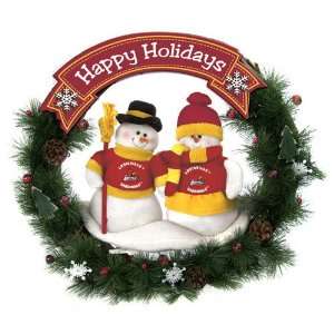  Louisville Team Snowman Wreath